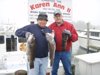 Tony and Jerry with a couple of near 8 pound tog.